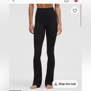Lululemon high rise mini flare leggings